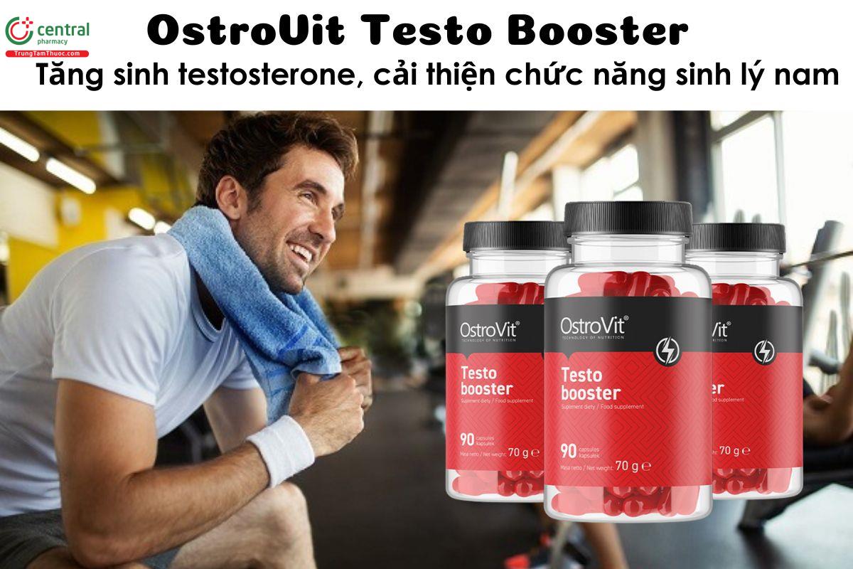 OstroVit Testo Booster tăng sinh testosterone, cải thiện chức năng sinh lý 