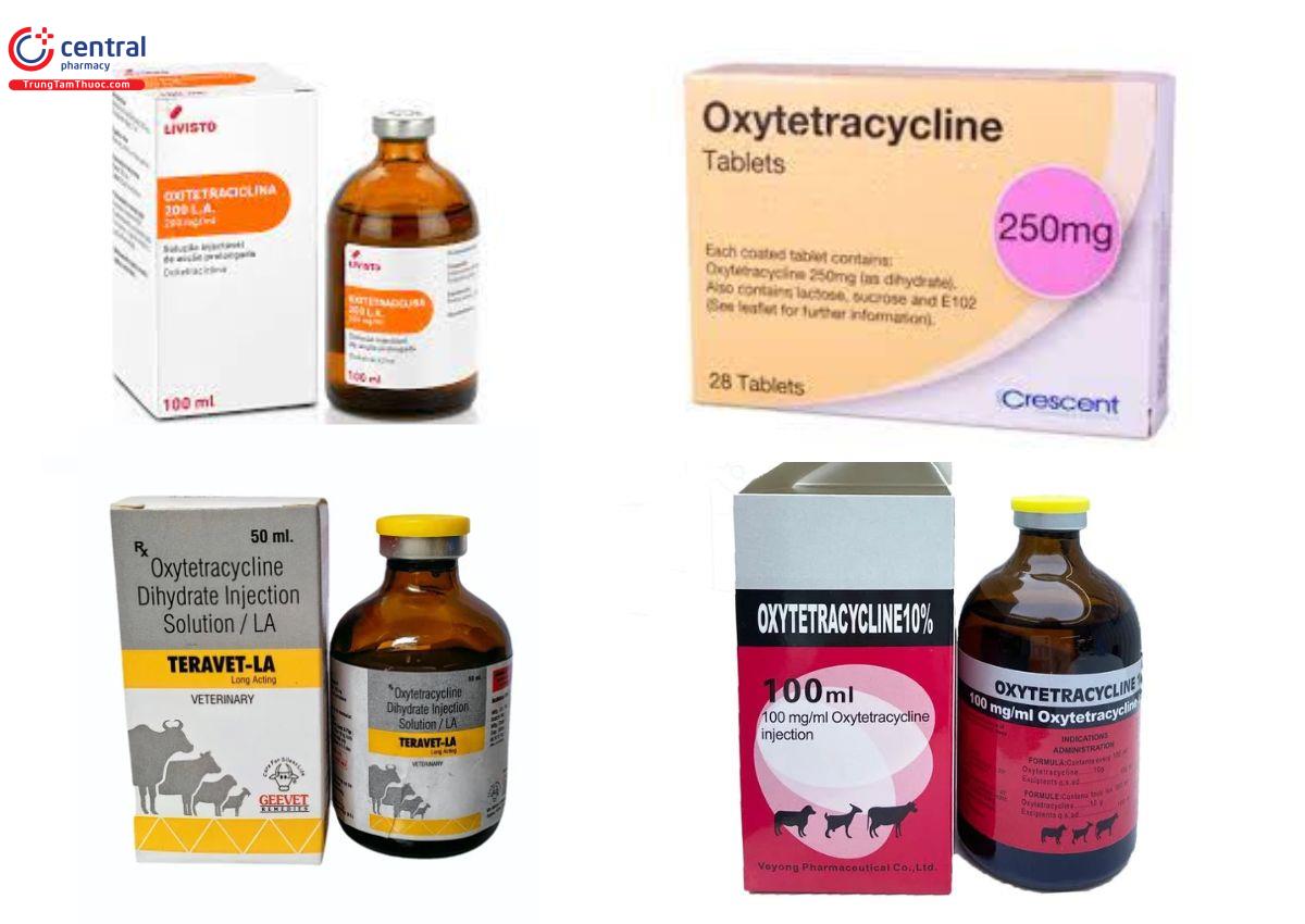 Một số chế phẩm có chứa Oxytetracycline