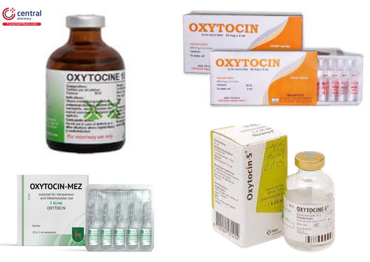 Một số chế phẩm có chứa Oxytocine