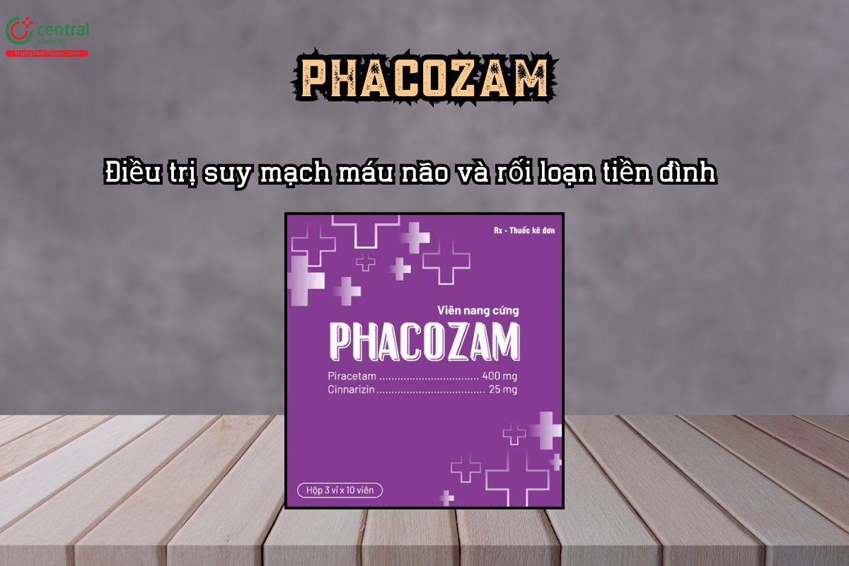 Điều trị suy mạch máu não và rối loạn tiền đình với thuốc PHACOZAM