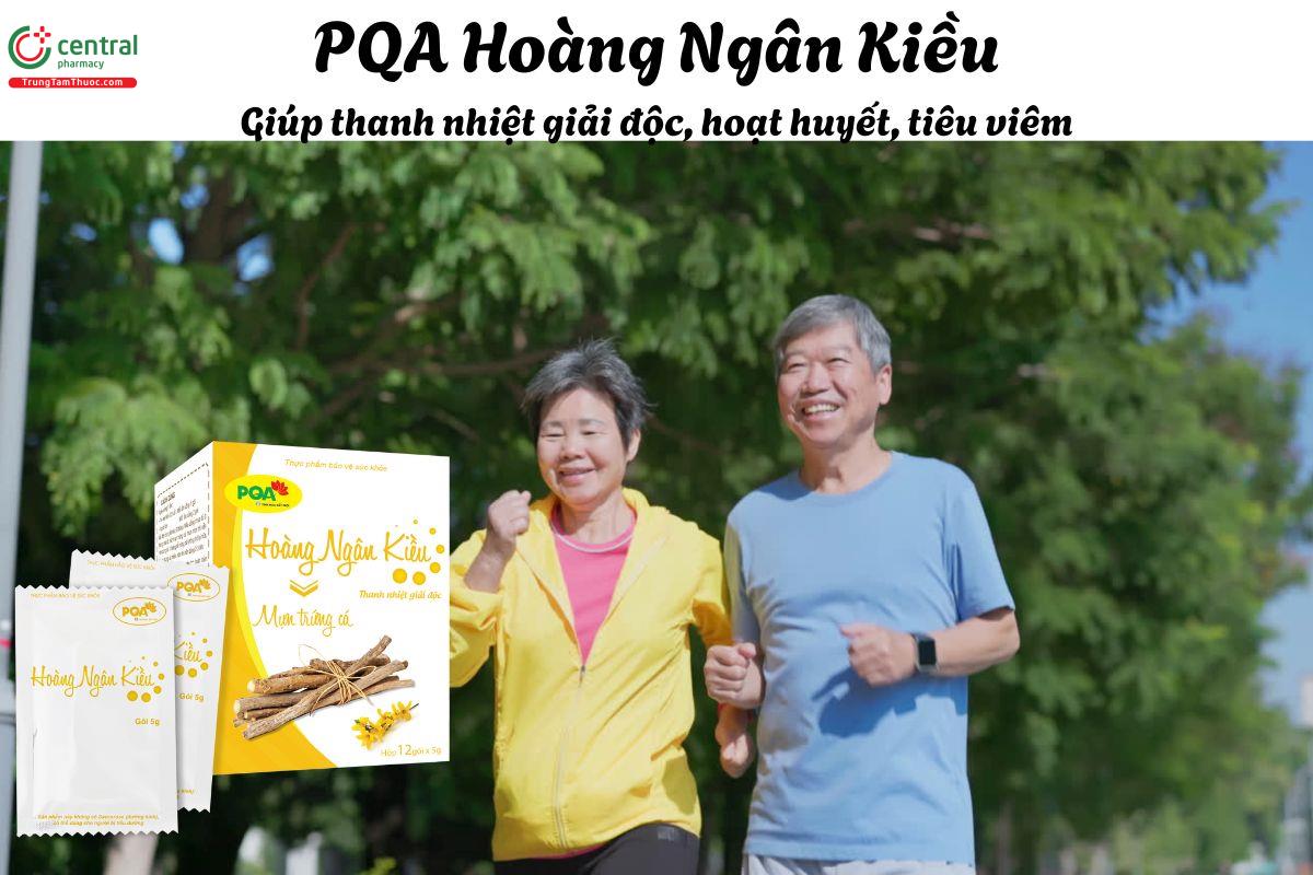 c PQA Hoàng Ngân Kiều - Giúp thanh lọc cơ thể, giải độc và tiêu viêm