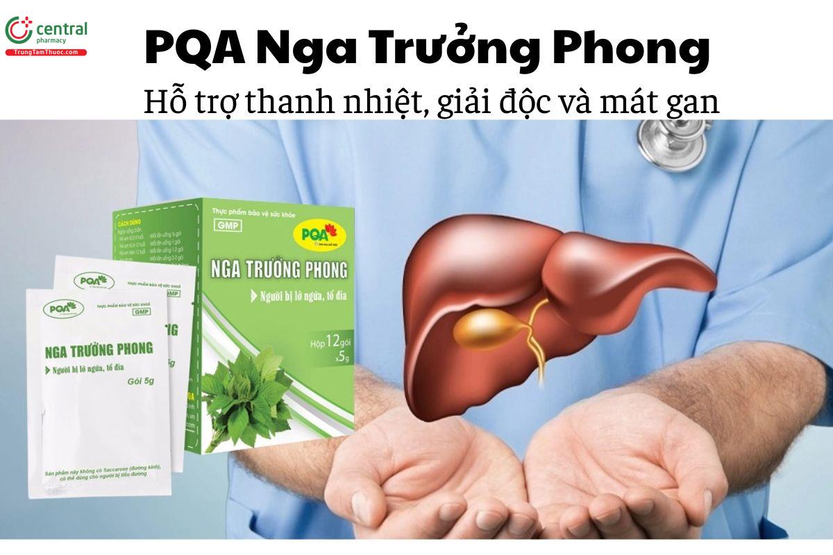 PQA Nga Trưởng Phong - Hỗ trợ thanh nhiệt, giải độc và mát gan