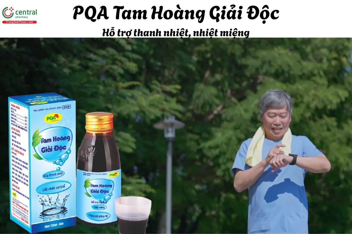 PQA Tam Hoàng Giải Độc - Giúp thanh lọc, giảm nóng trong, nhiệt miệng