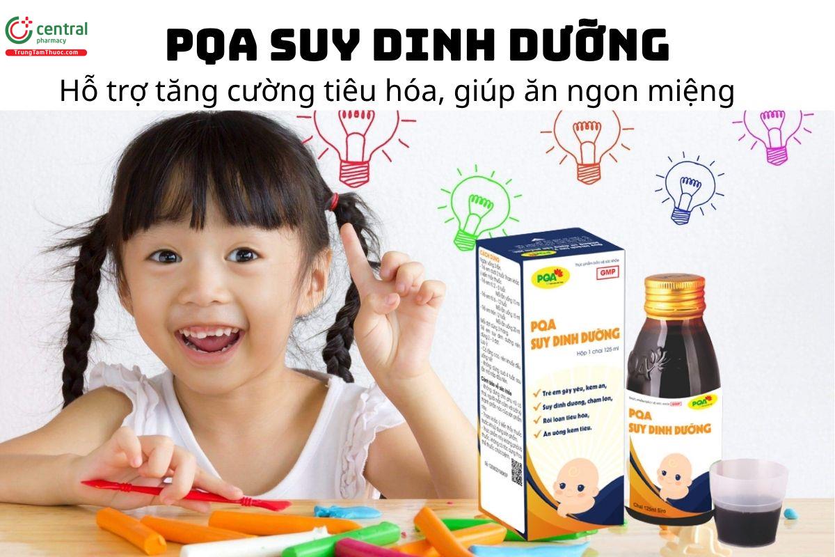 PQA Suy Dinh Dưỡng - Hỗ trợ tăng cường tiêu hóa, giúp ăn ngon miệng
