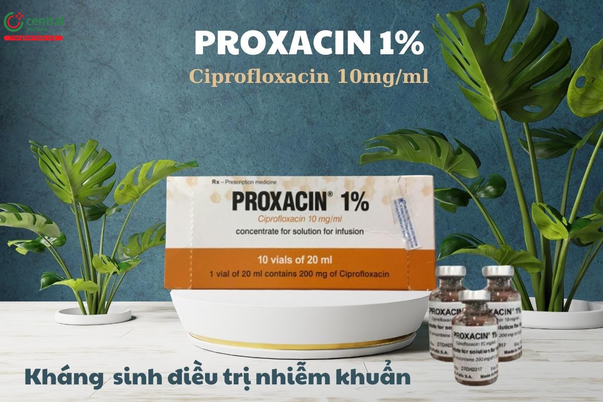 Chỉ định của Thuốc Proxacin 1%