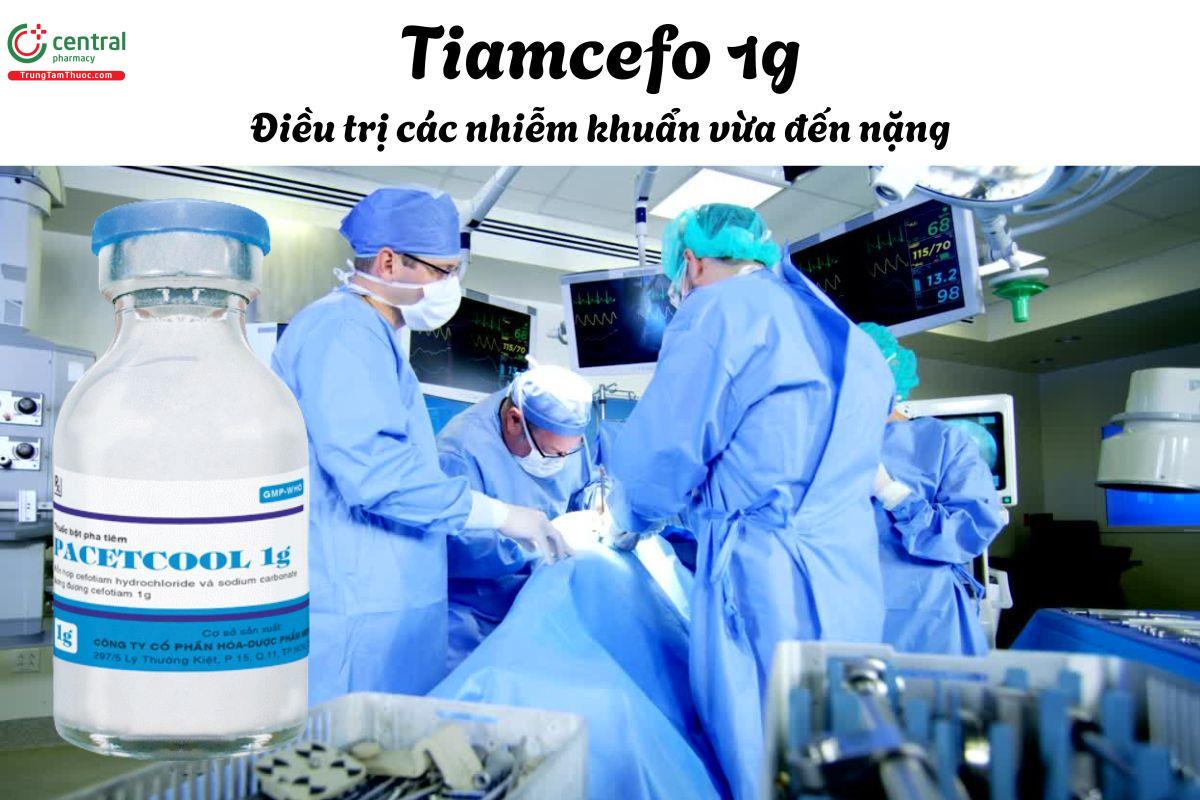 Thuốc Pacetcool 1g - Điều trị các nhiễm khuẩn do vi khuẩn nhạy cảm
