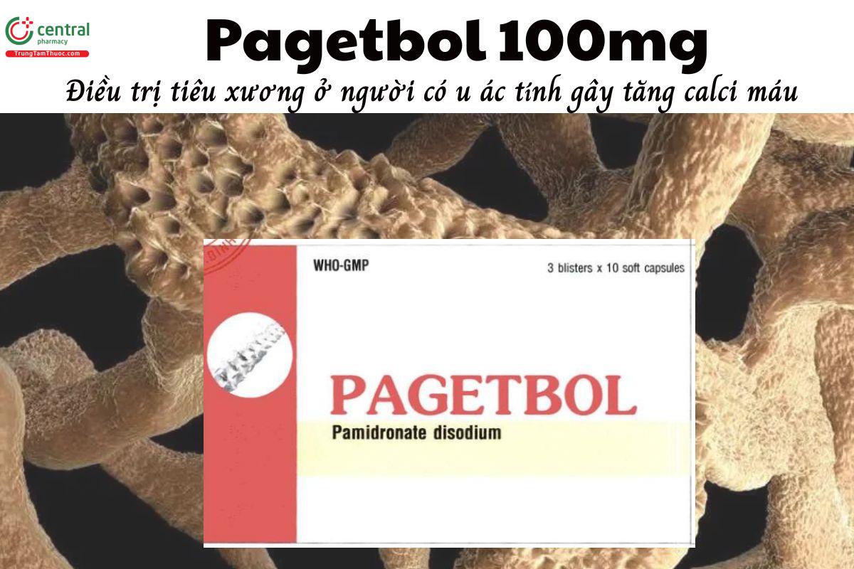 Thuốc Pagetbol 100mg - Điều trị tiêu xương ở người có u ác tính gây tăng calci máu