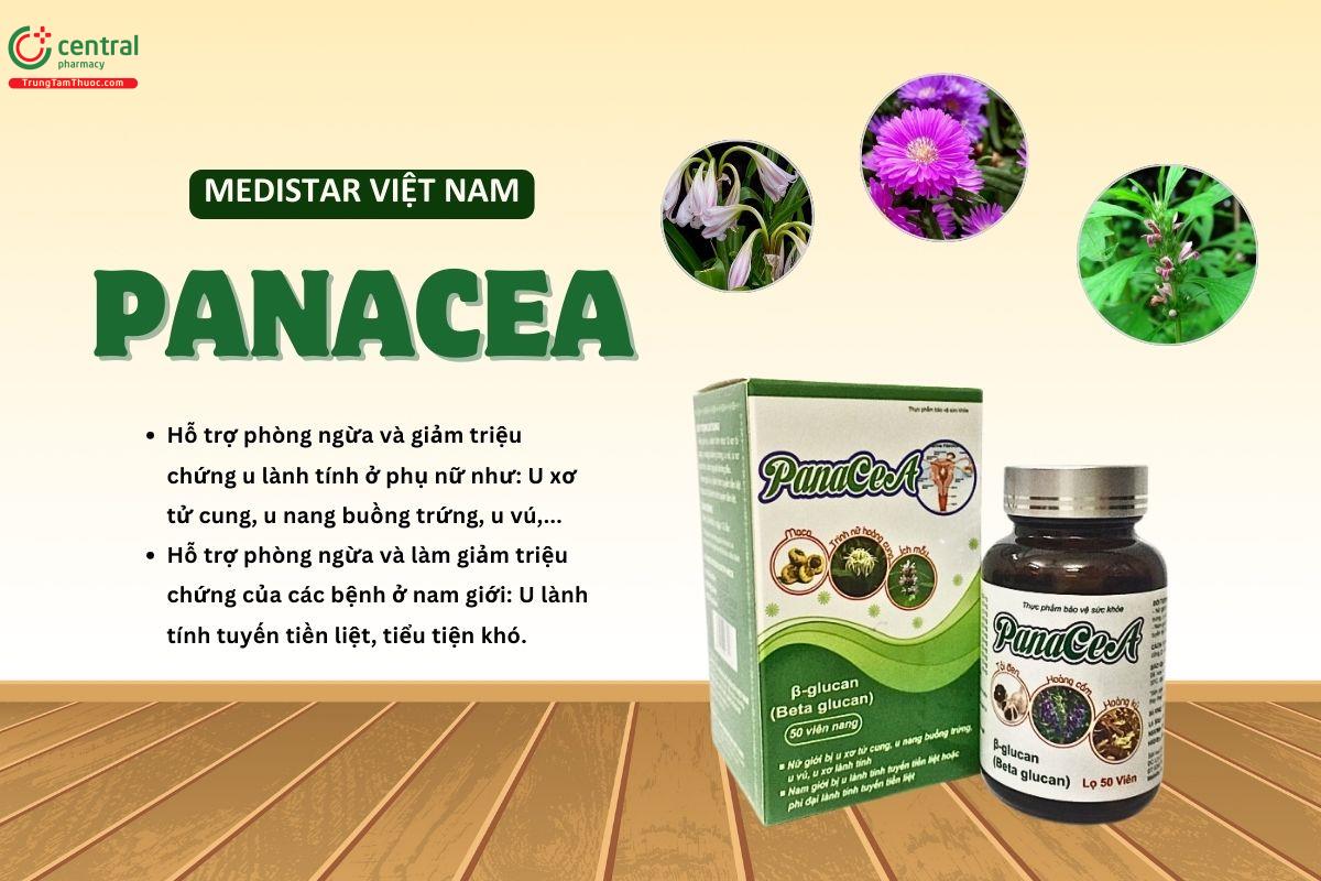 Panacea Medistar phòng ngừa và làm giảm triệu chứng u lành tính