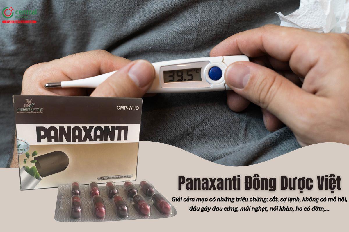 Thuốc Panaxanti Đông Dược Việt giải cảm mạo cho người lớn và trẻ em