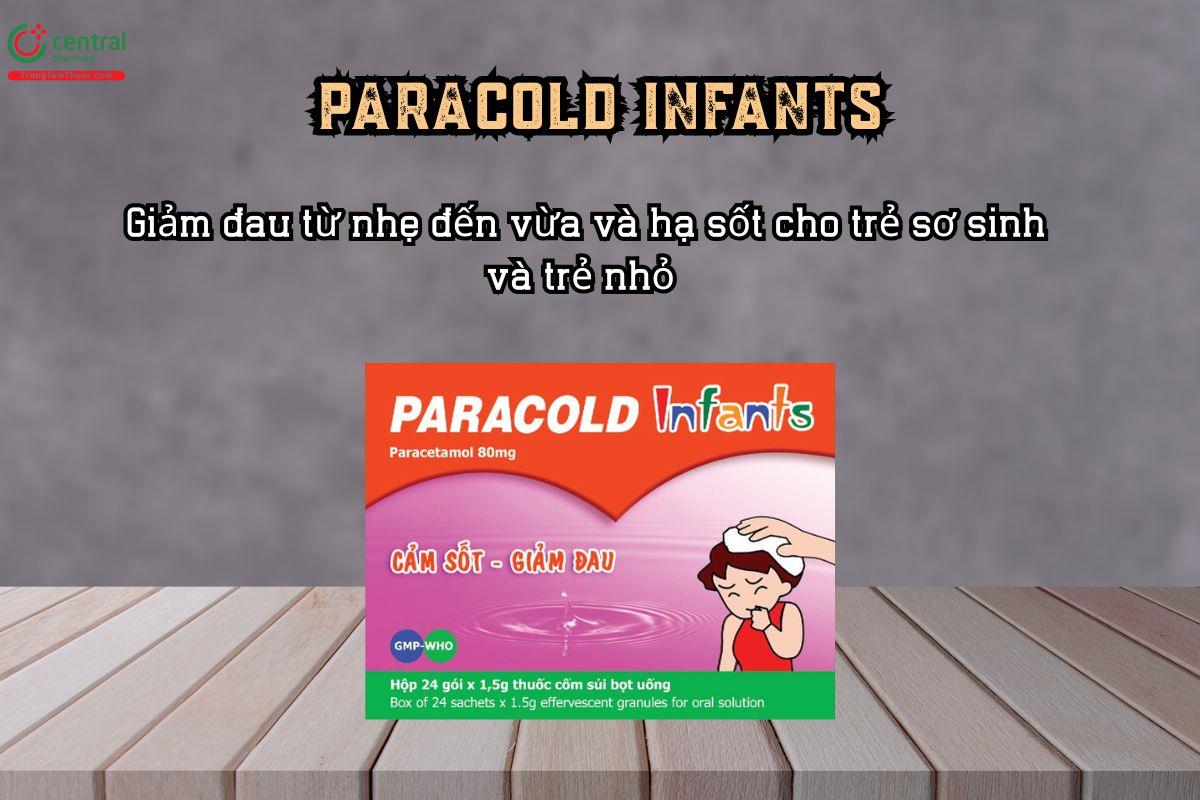 Thuốc hạ sốt giảm đau Paracold Infants