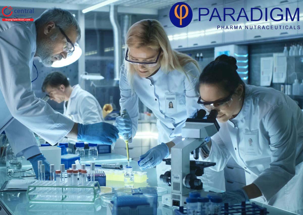 Hoạt động nghiên cứu của Một số sản phẩm của Paradigm Pharma