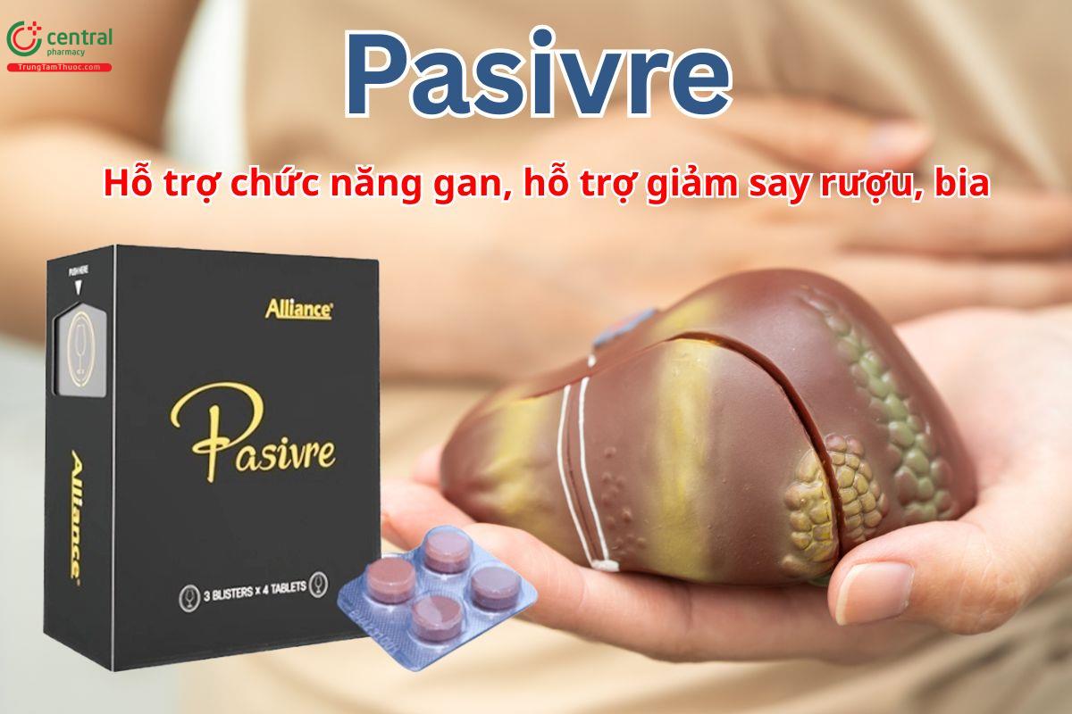 Pasivre hỗ trợ tăng cường sức khỏe gan, hạn chế triệu chứng do say rượu