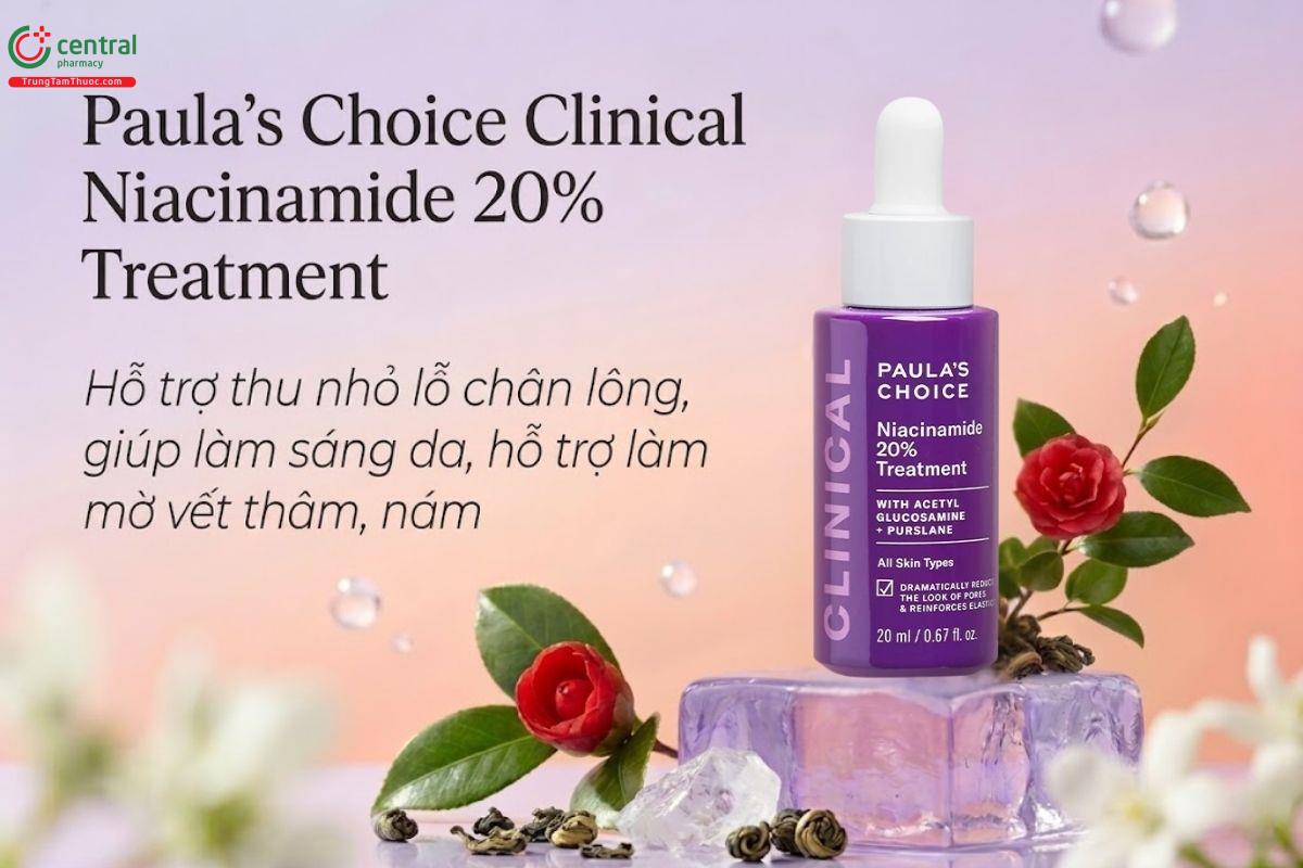 Serum Paula's Choice Clinical Niacinamide 20% Treatment giảm thâm nám