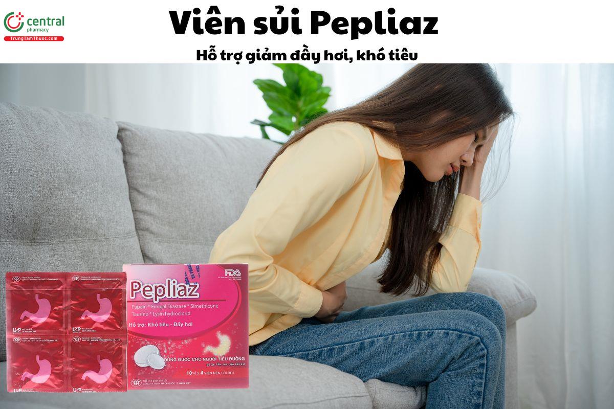 Viên sủi Pepliaz - Giúp cải thiện các vấn đề về tiêu hóa