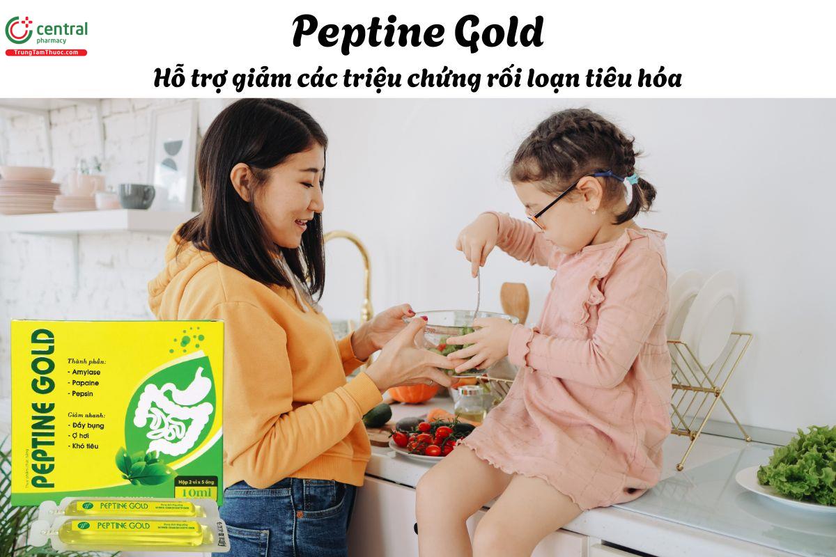 Peptine Gold - Giúp duy trì cân bằng hệ vi sinh đường ruột
