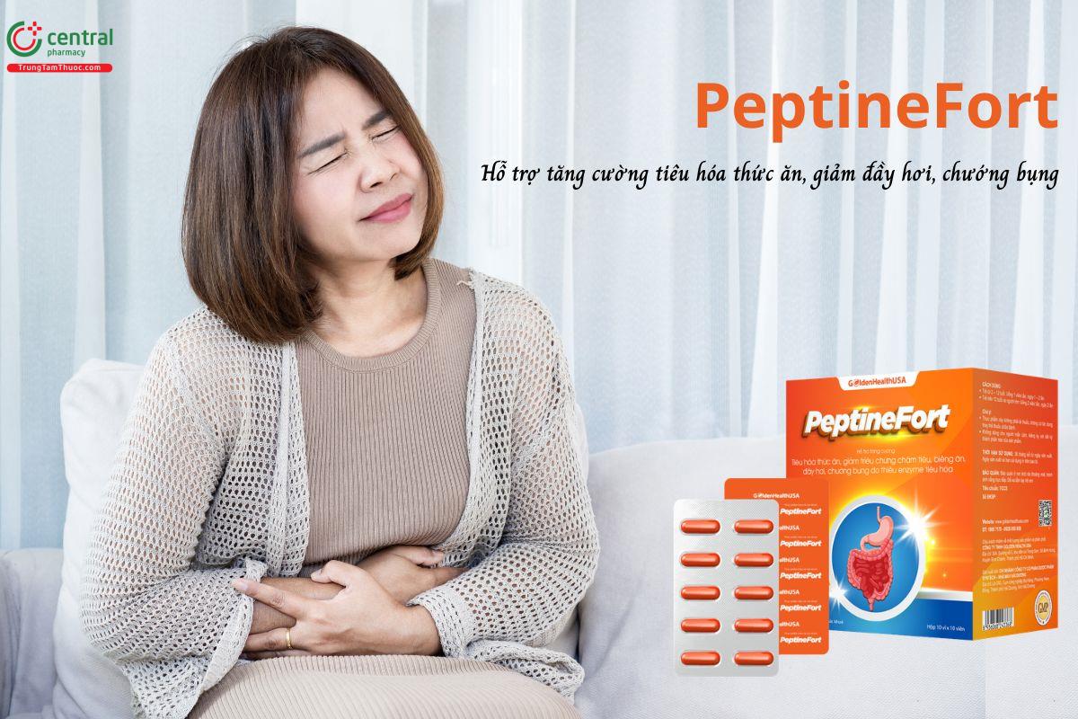 PeptineFort - Tăng cường tiêu hóa thức ăn, giảm đầy bụng, khó tiêu