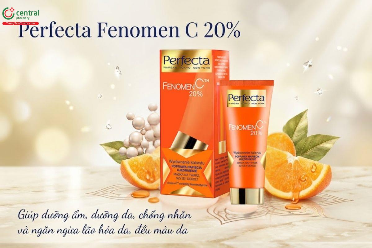 Perfecta Fenomen C 20% cấp ẩm và nuôi dưỡng làn da mềm mại, tươi sáng