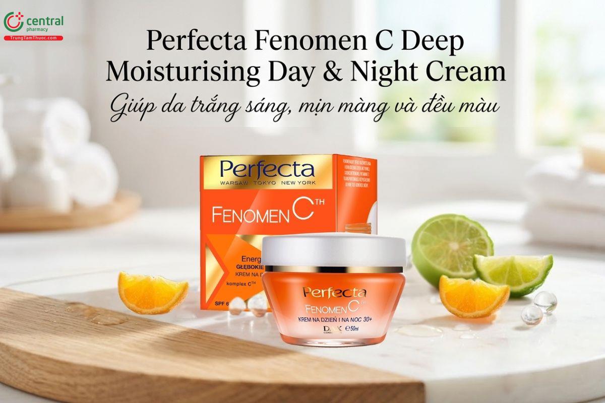 Perfecta Fenomen C Day And Night Cream 30+ làm sáng da, giảm nếp nhăn
