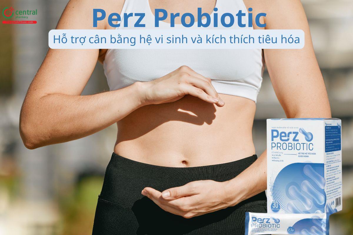 Perz Probiotic cân bằng hệ vi sinh và kích thích tiêu hóa khỏe