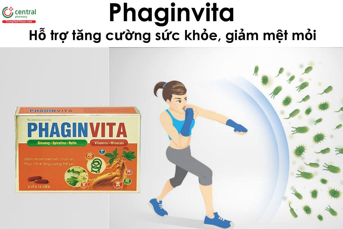 Phaginvita - hỗ trợ phục hồi và tăng cường sức khỏe, giảm mệt mỏi 