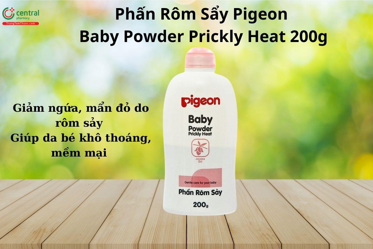 Phấn Rôm Sẩy Pigeon Baby Powder Prickly Heat 200g