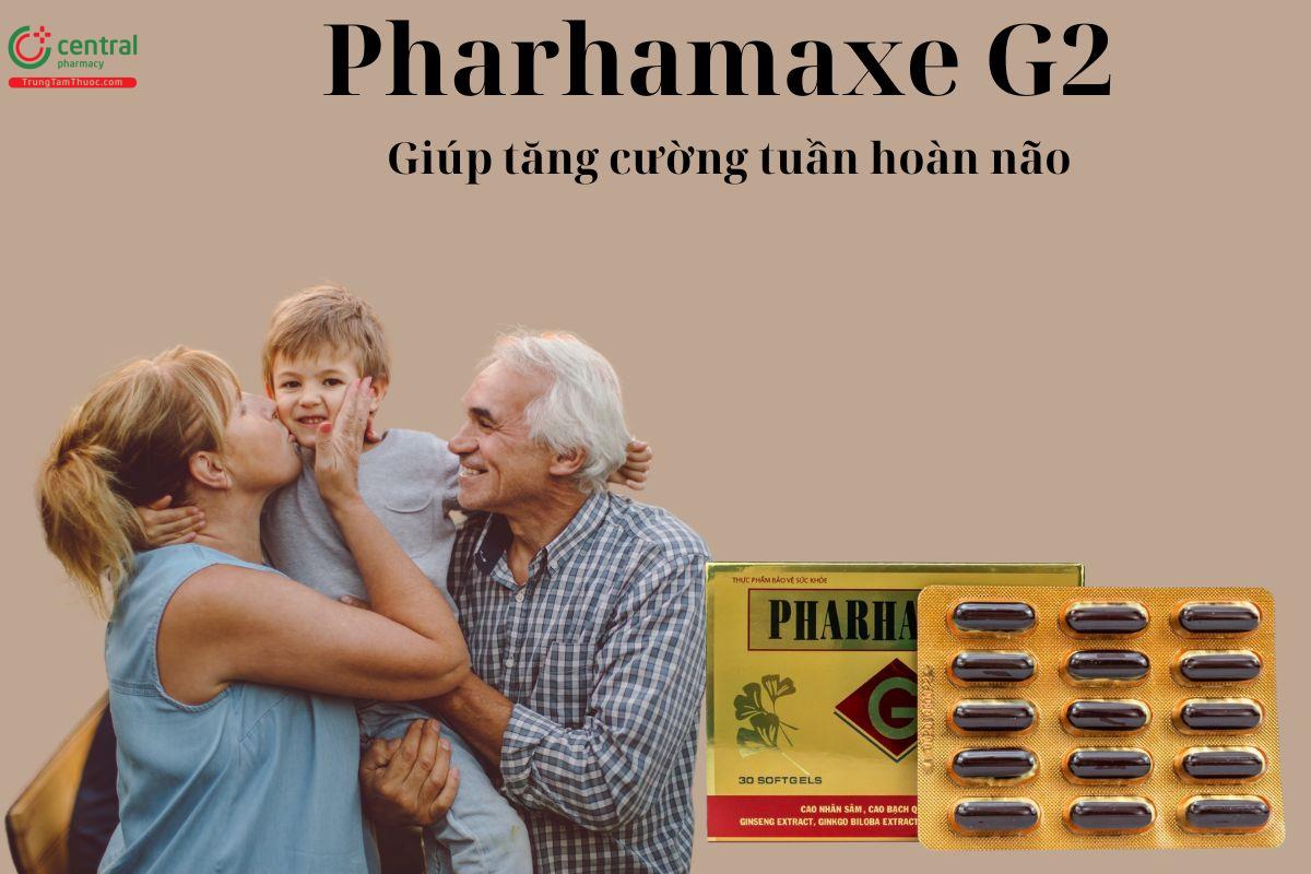 Pharhamaxe G2 - Giúp bổ não, cải thiện lưu thông máu não