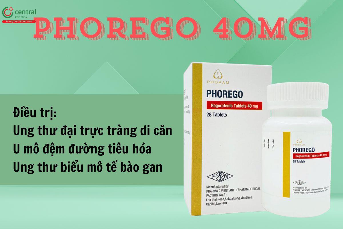 Thuốc Phorego 40mg