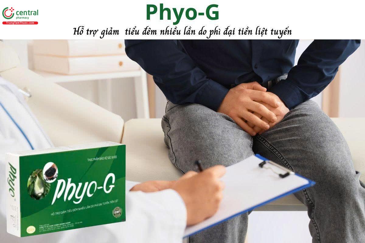 Phyo-G - Hỗ trợ giảm tiểu đem, tiểu nhiều lần do phì đại tiền liệt tuyến