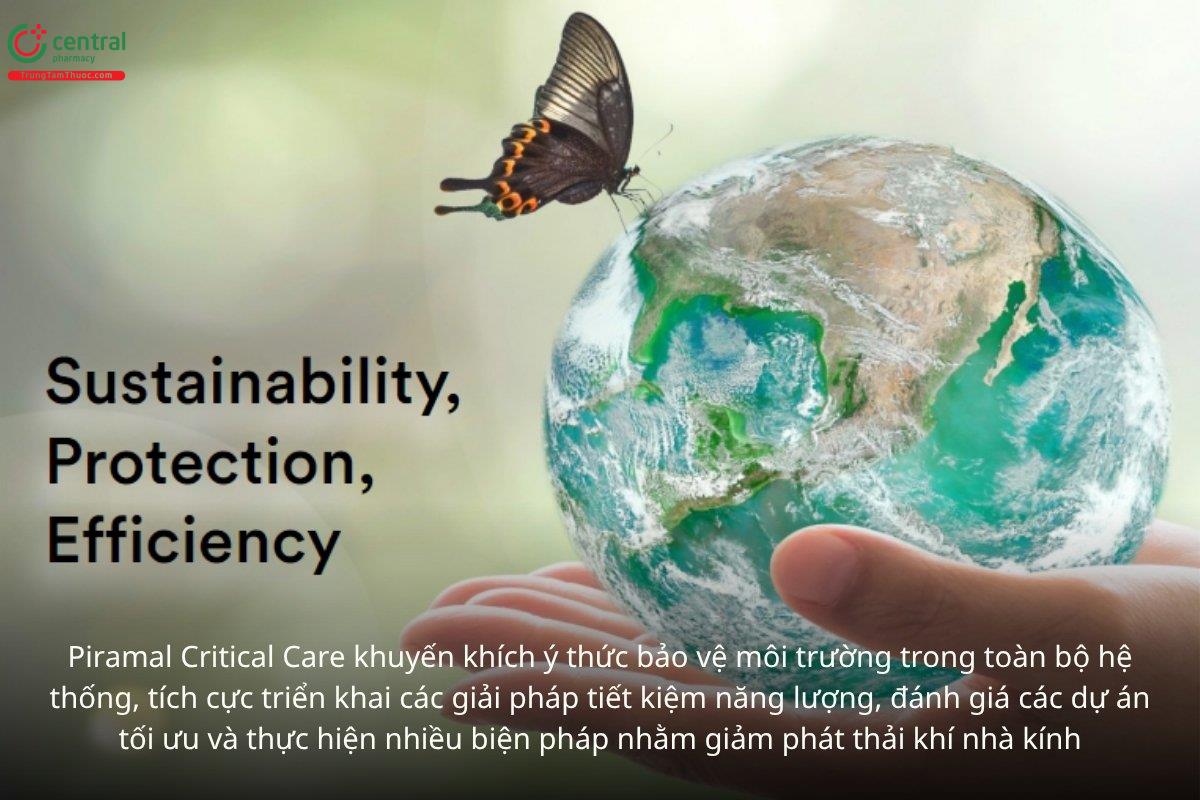 Piramal Critical Care khuyến khích ý thức bảo vệ môi trường trong toàn bộ hệ thống