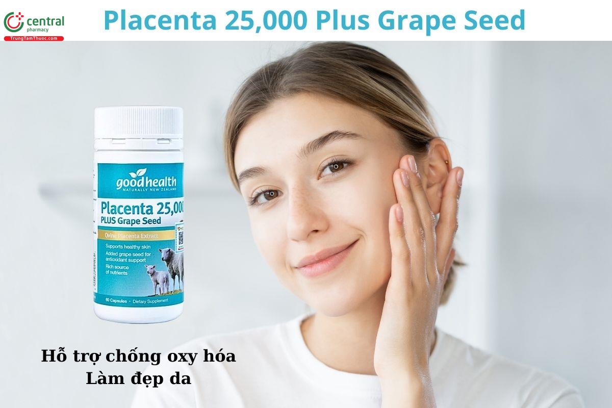 Placenta 25,000 Plus Grape Seed 