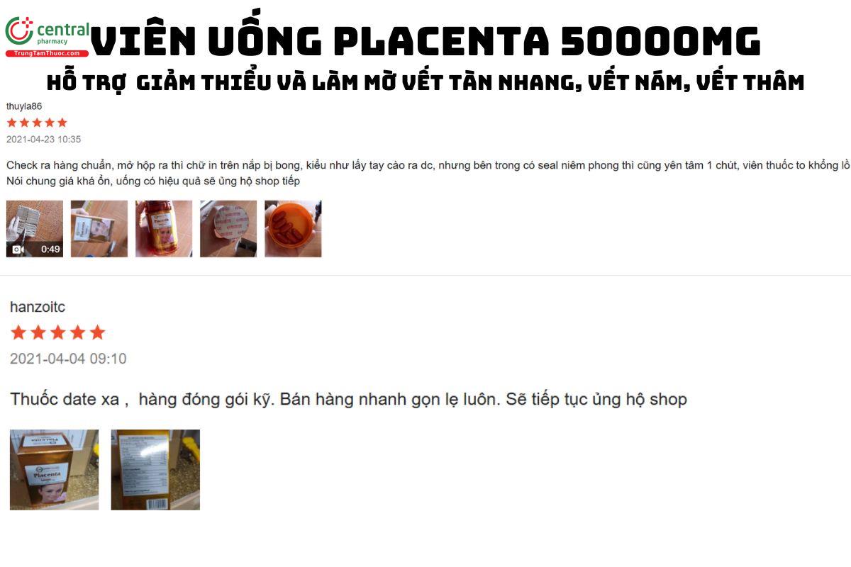 Viên Uống Placenta 50000mg