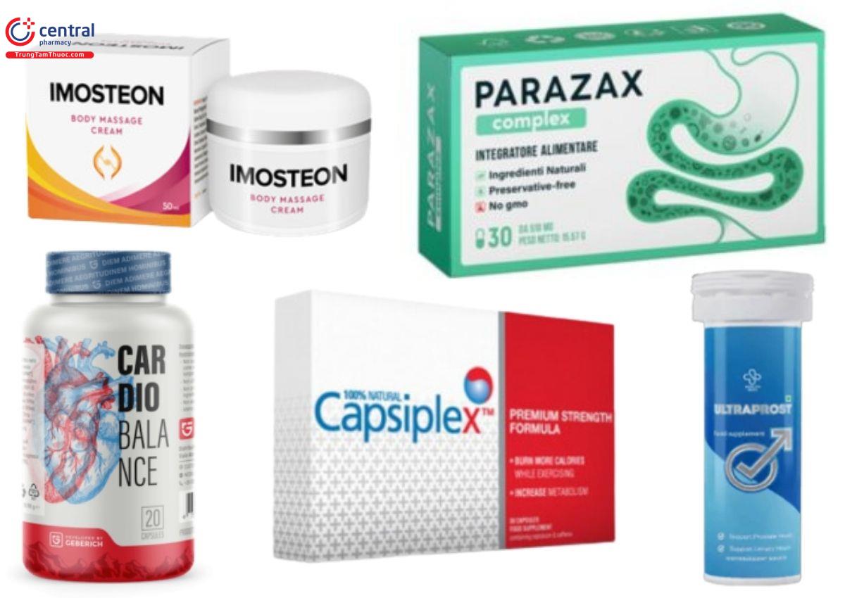 Một số sản phẩm của Plethico Pharmaceuticals