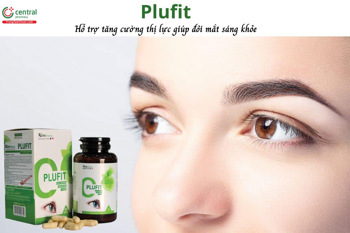 Plufit - Tăng cường thị lực, giảm khô mắt, mỏi mắt