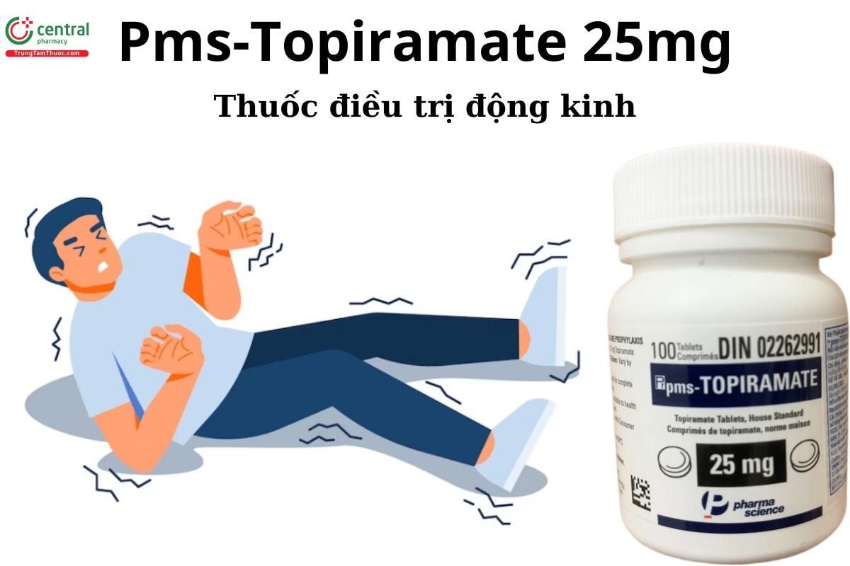 Pms-Topiramate 25mg