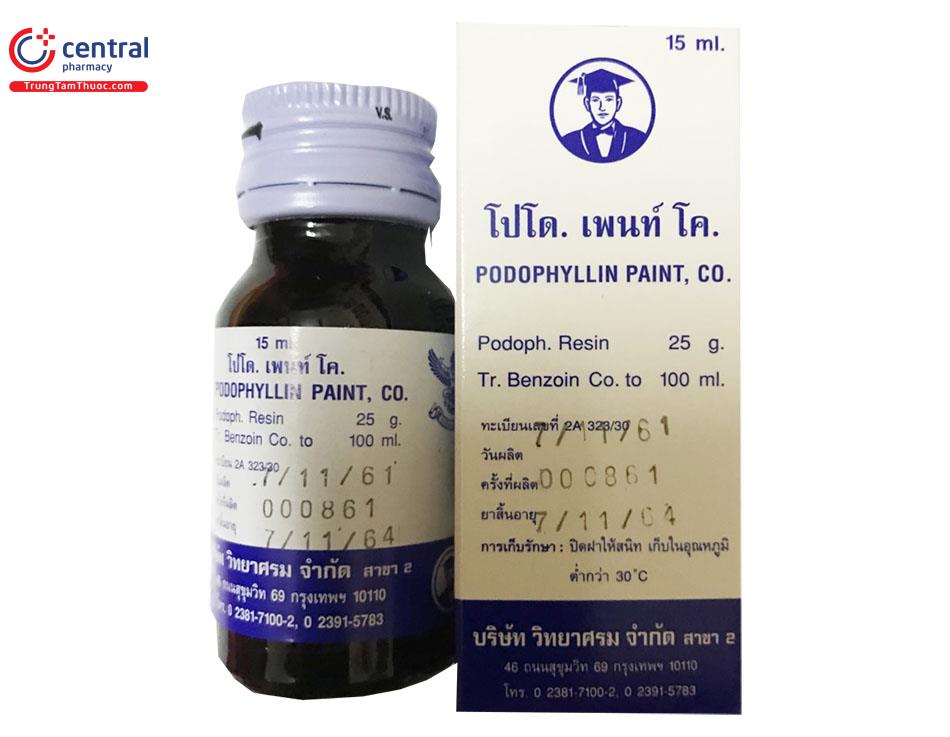 Hình ảnh thuốc Podophyllin 25% Thái Lan
