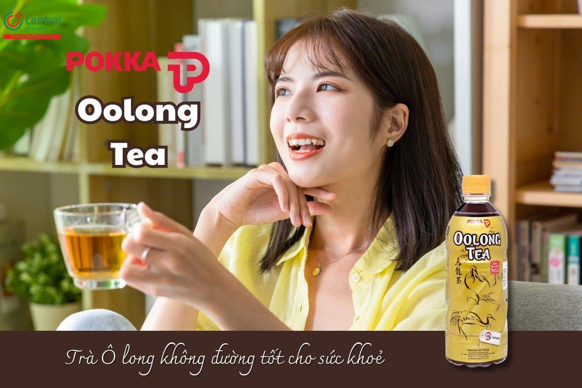 Trà Oolong Pokka không đường được chế biến từ những lá trà chất lượng cao, mang lại hương vị hòa quyện, đậm đà trong mỗi ngụm, không chứa đường, tốt cho sức khoẻ.