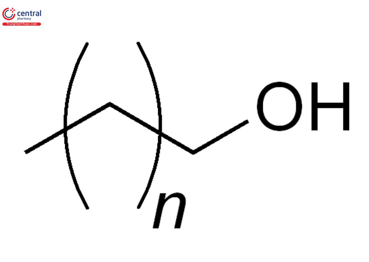 Công thức hóa học của Policosanol (GDL-5)