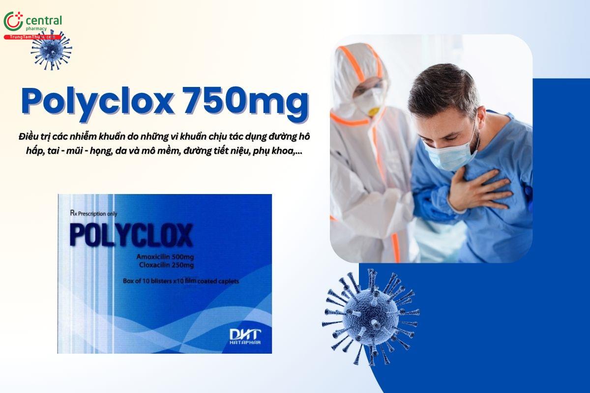 Polyclox 750mg là thuốc gì? có tác dụng gì?