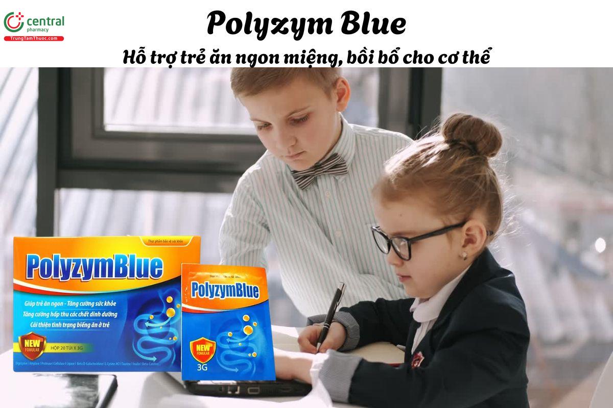 Polyzym Blue - Hỗ trợ tiêu hóa, tăng hấp thu dinh dưỡng