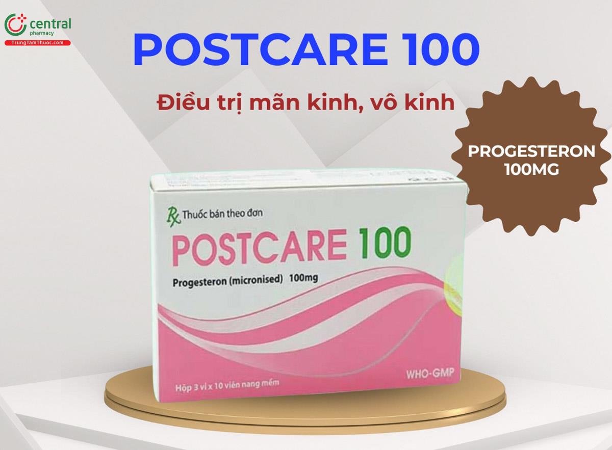Thuốc Postcare 100 - Giải pháp bổ sung trong điều trị mãn kinh