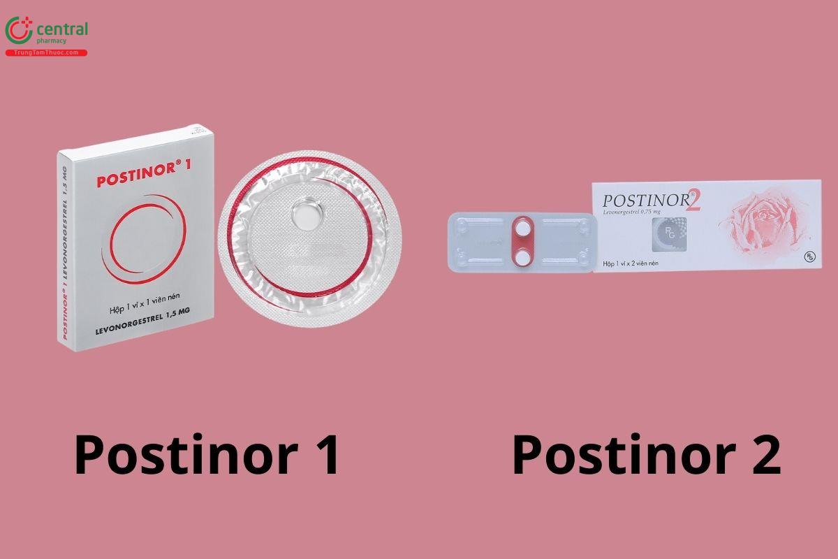 Postinor 1 và 2 cái nào tốt hơn?