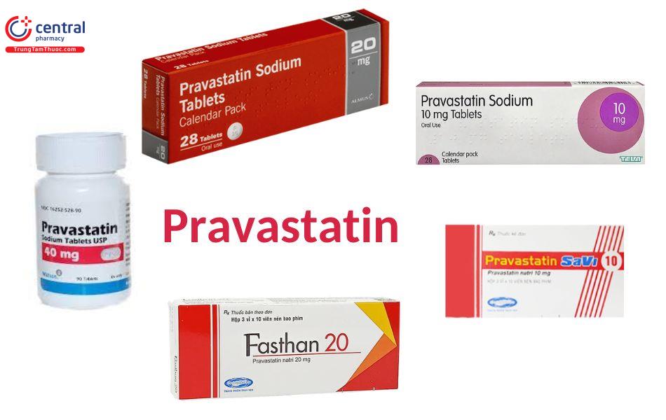 Các dạng bào chế của Pravastatin