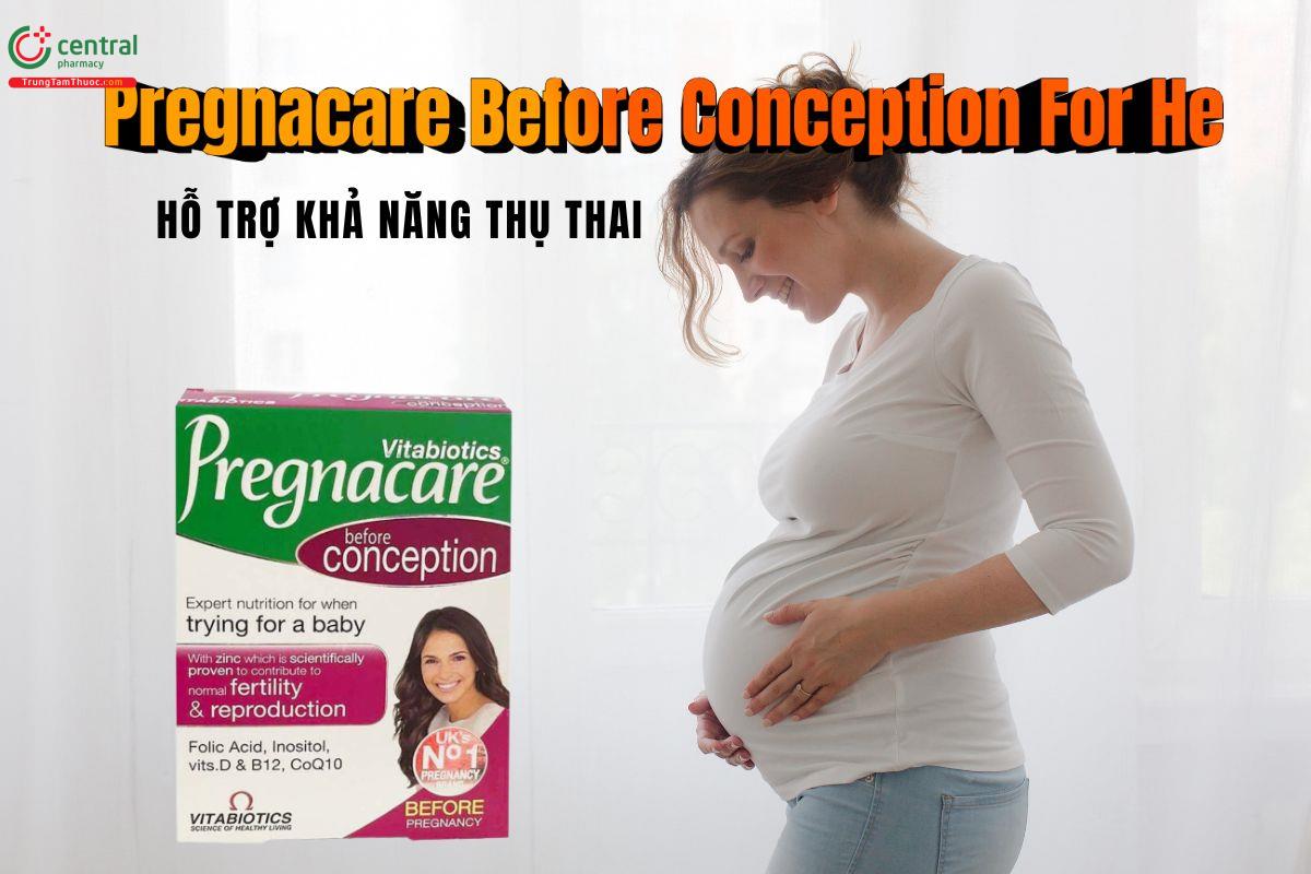 Viên uống trước thai kỳ Pregnacare Before Conception For Her hỗ trợ khả năng thụ thai 