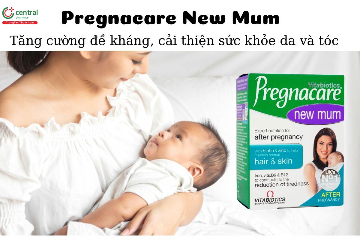 Pregnacare New Mum - Tăng cường đề kháng, cải thiện sức khỏe da và tóc 