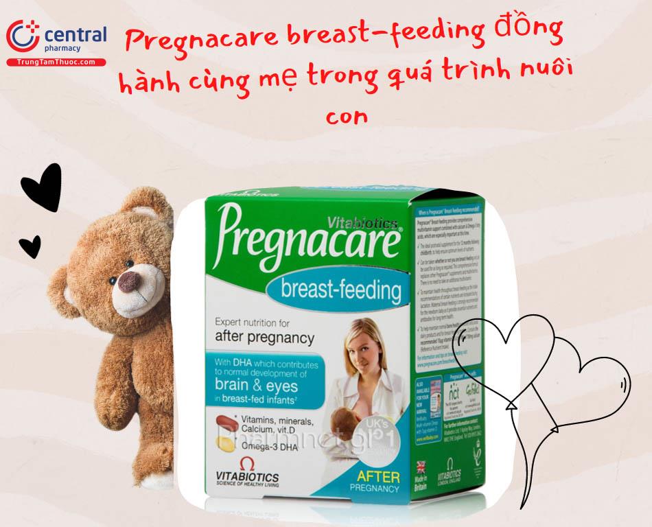 Pregnacare breast-feeding - bổ sung DHA cùng các loại vitamin và khoáng chất cần thiết