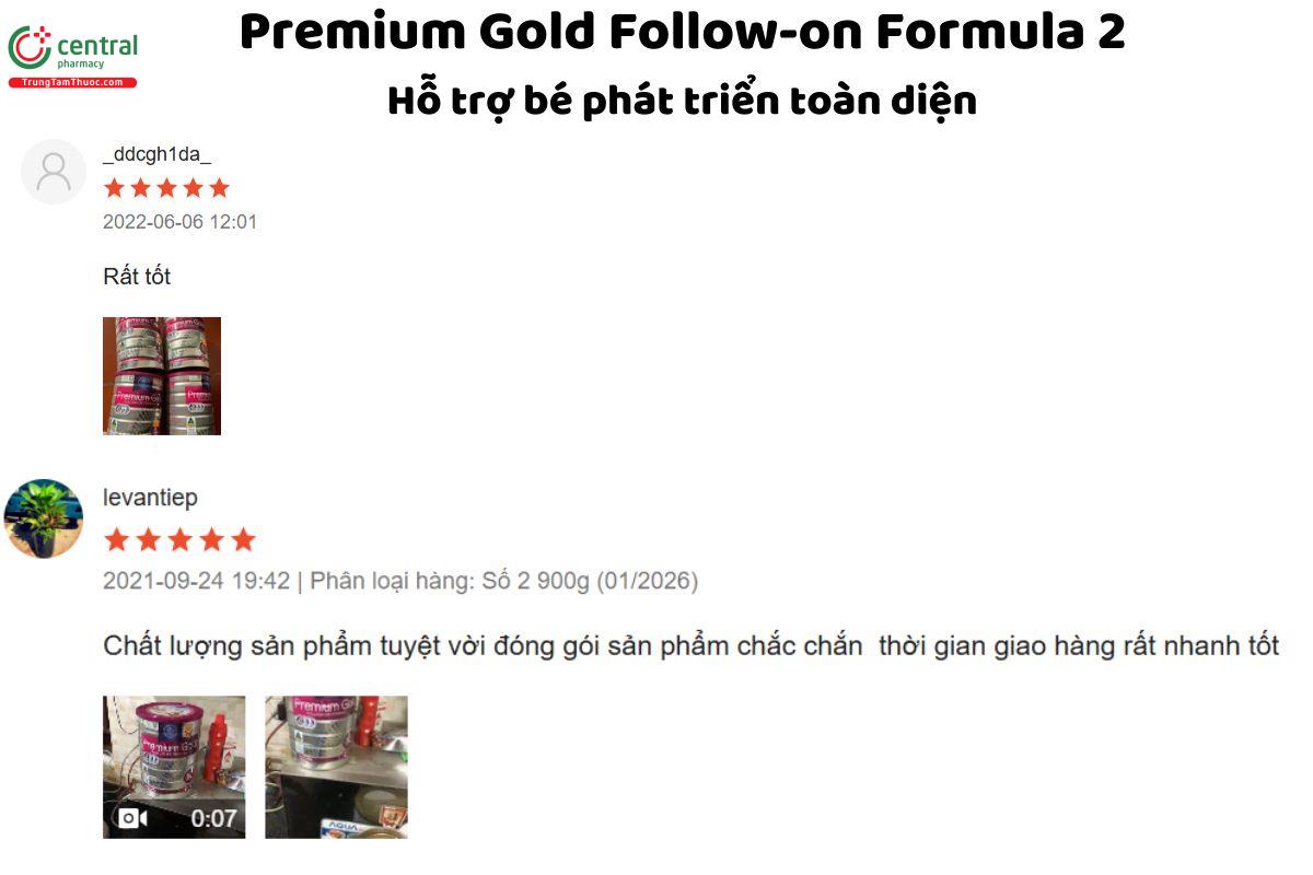 Sữa Premium Gold Follow-on Formula 2