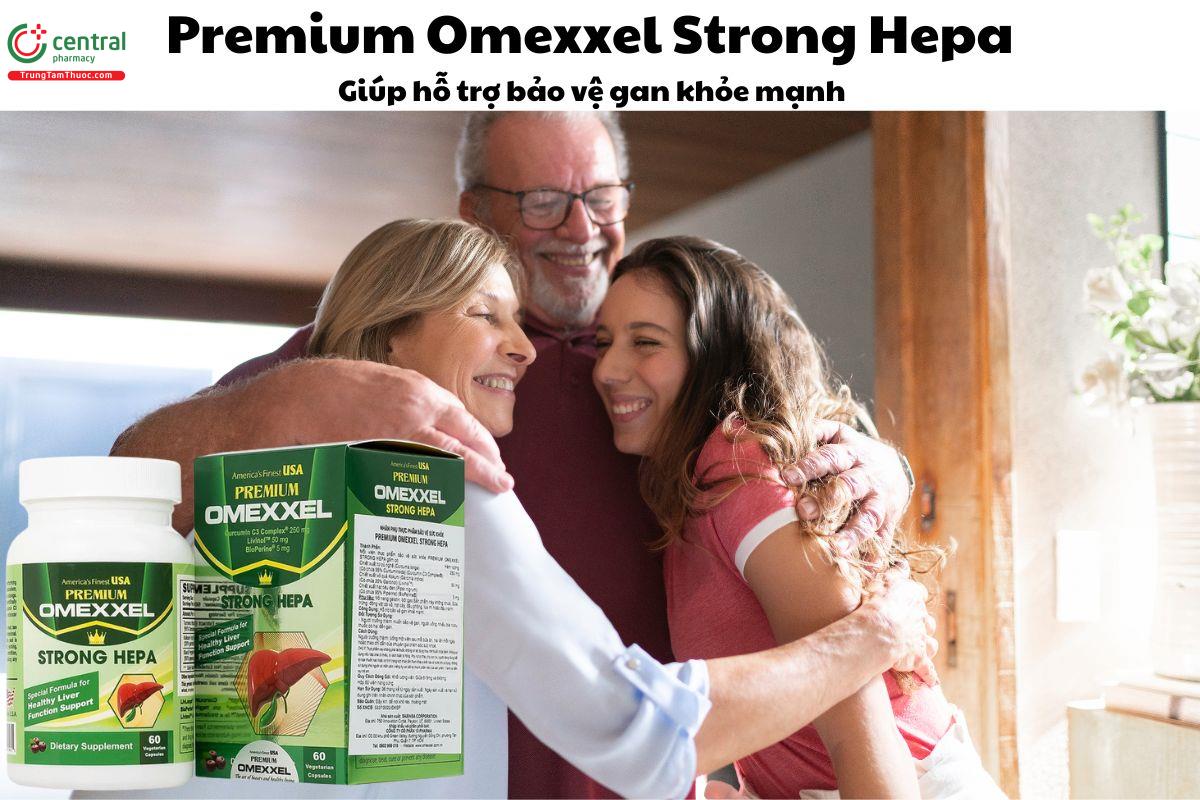 Premium Omexxel Strong Hepa - Giúp duy trì chức năng gan khỏe mạnh