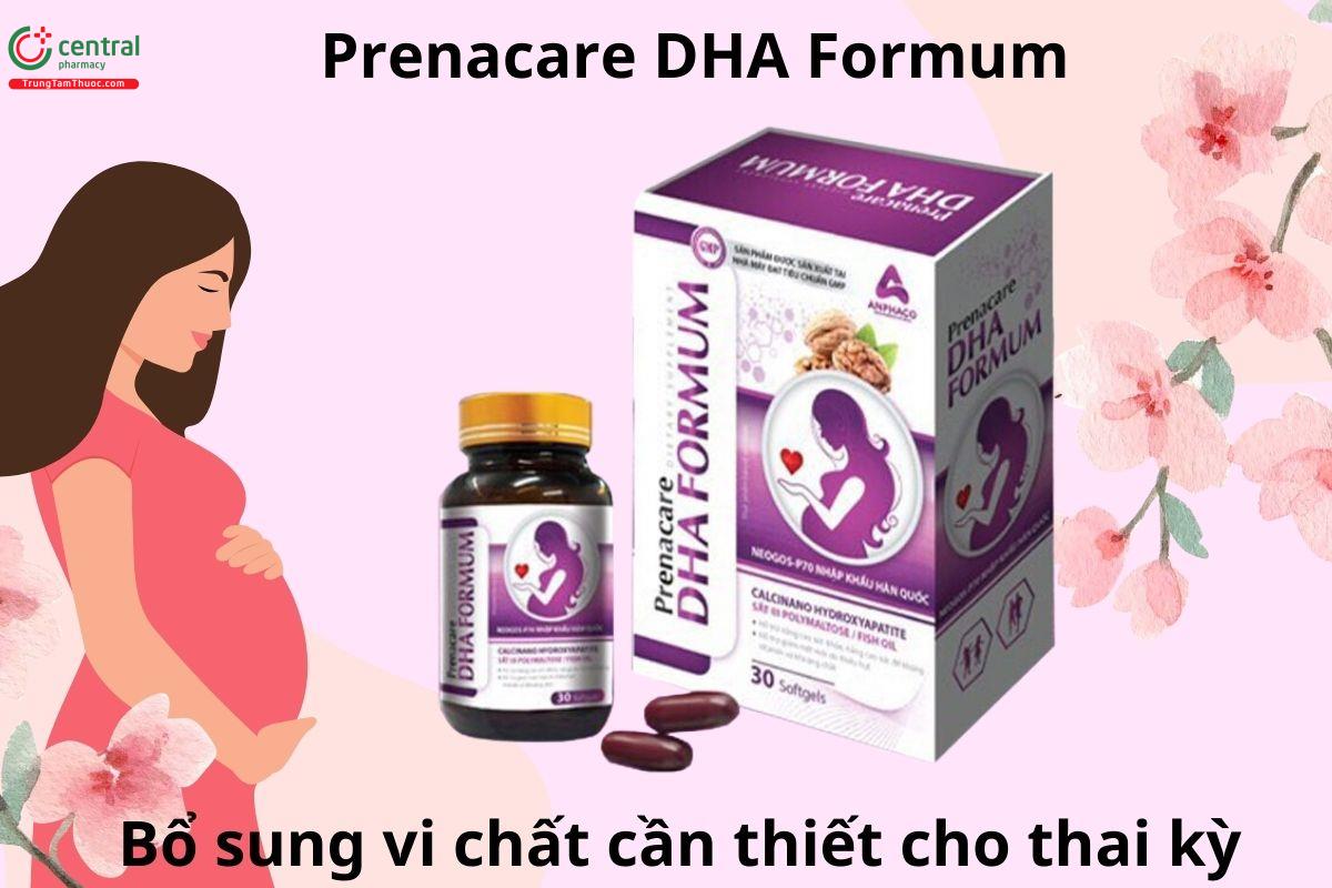 Công dụng của Prenacare DHA Formum 