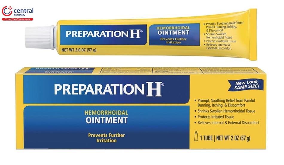 Kem trị trĩ Preparation H ointment