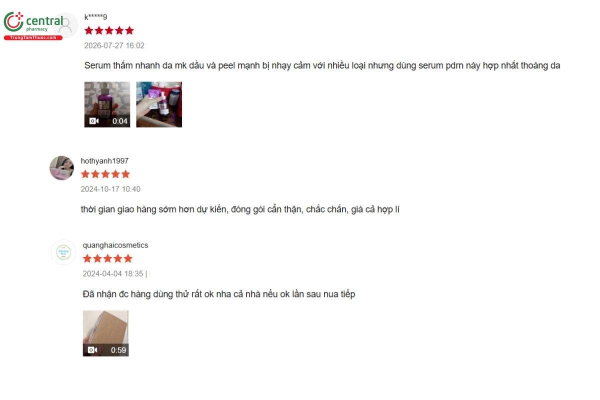 Review từ khách hàng